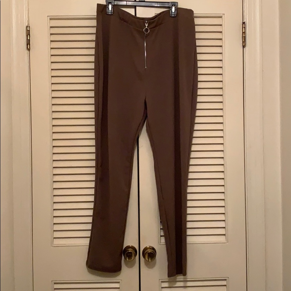 Boohoo Tan Harem Leggings 18